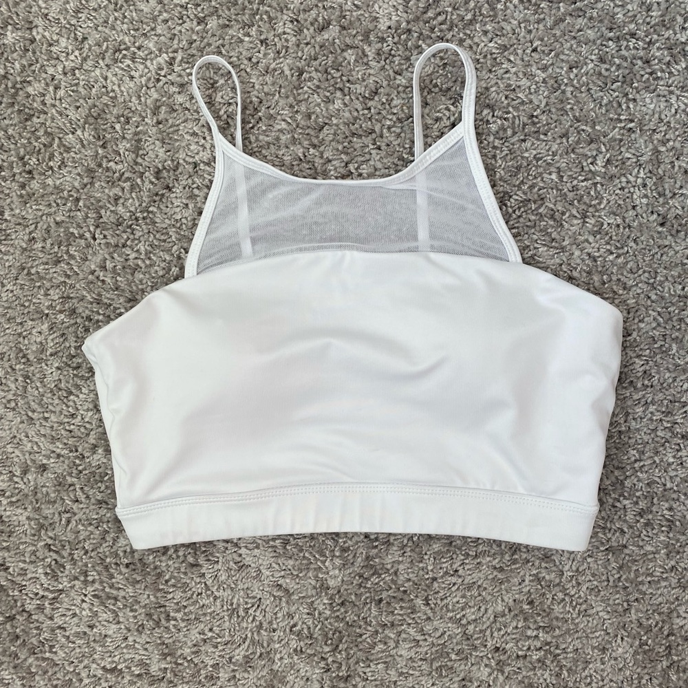 Mesh sports bra